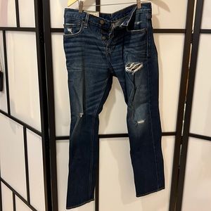 Hollister ripped jeans